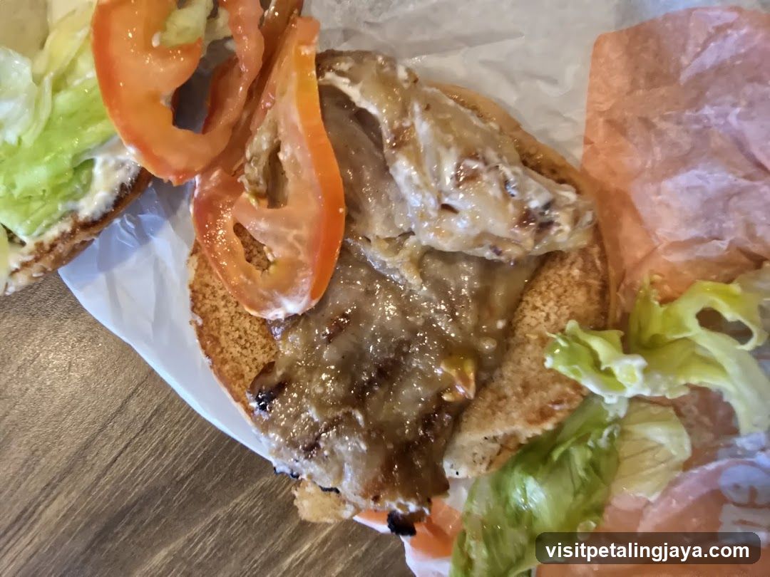 Burger with Tomatoes and Lettuce