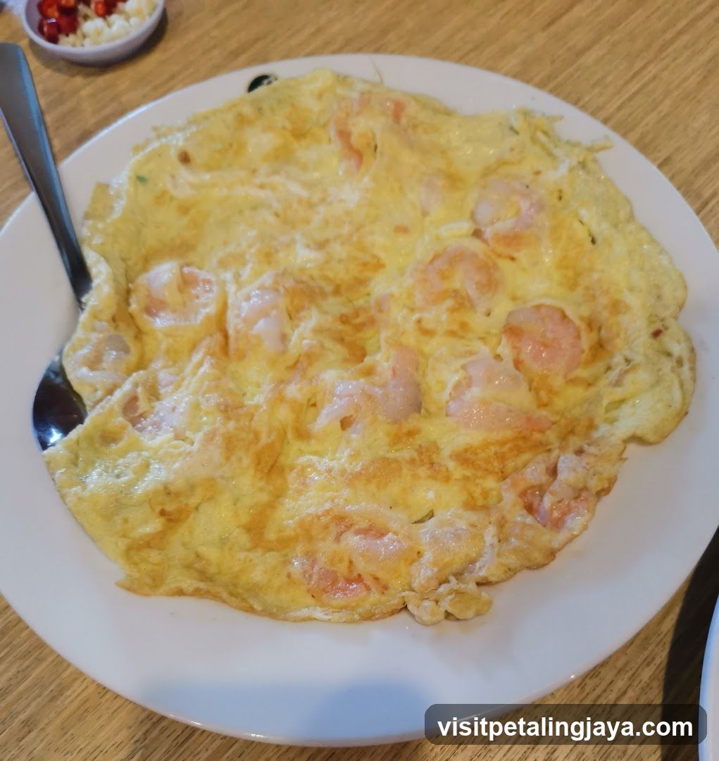 Shrimp Omelet