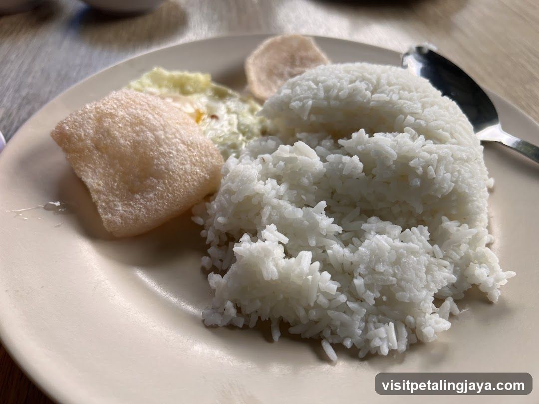 Rice and Egg Plate