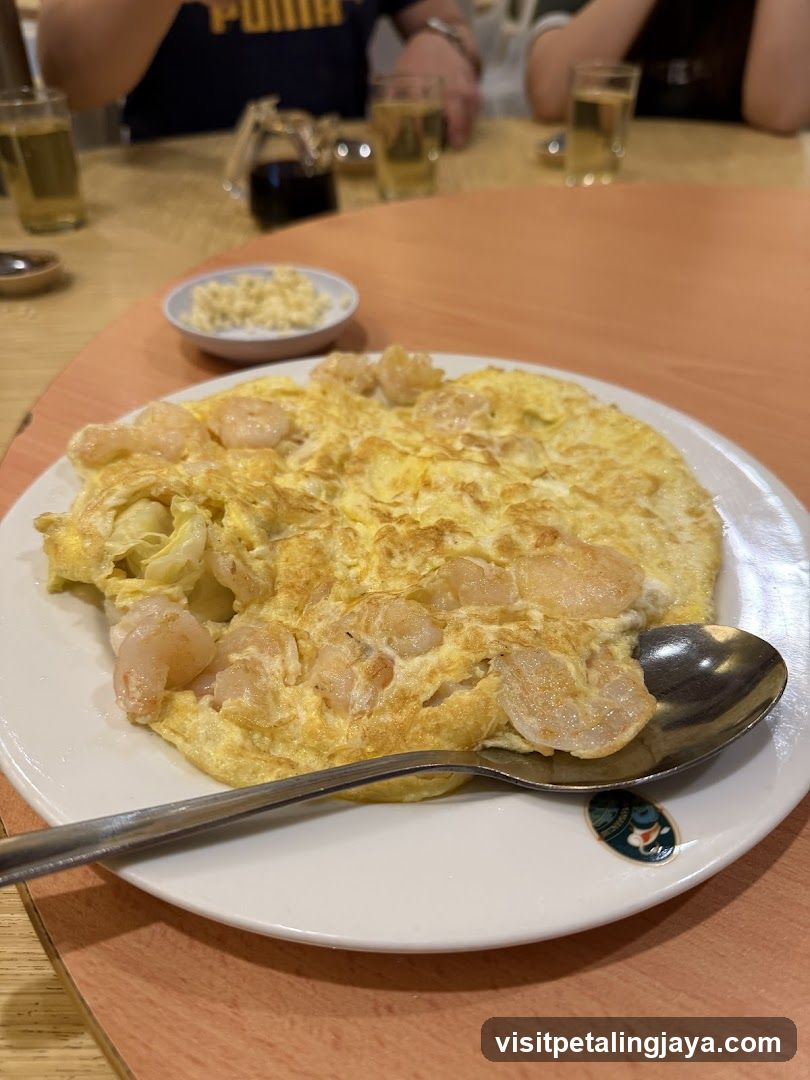 Shrimp Omelet