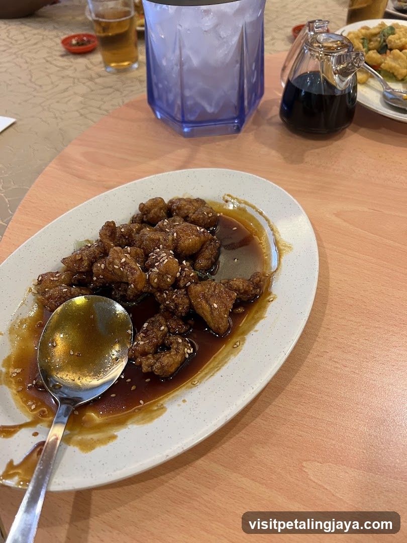 Sesame Chicken Dish