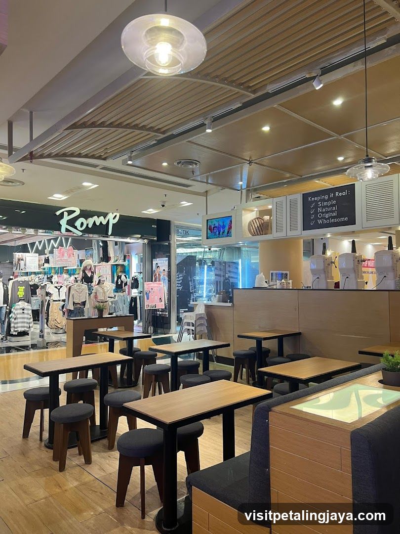 Cafe Seating Area