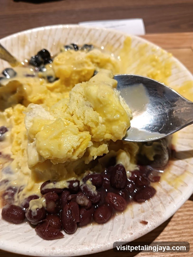 Dessert with Red Beans and Boba