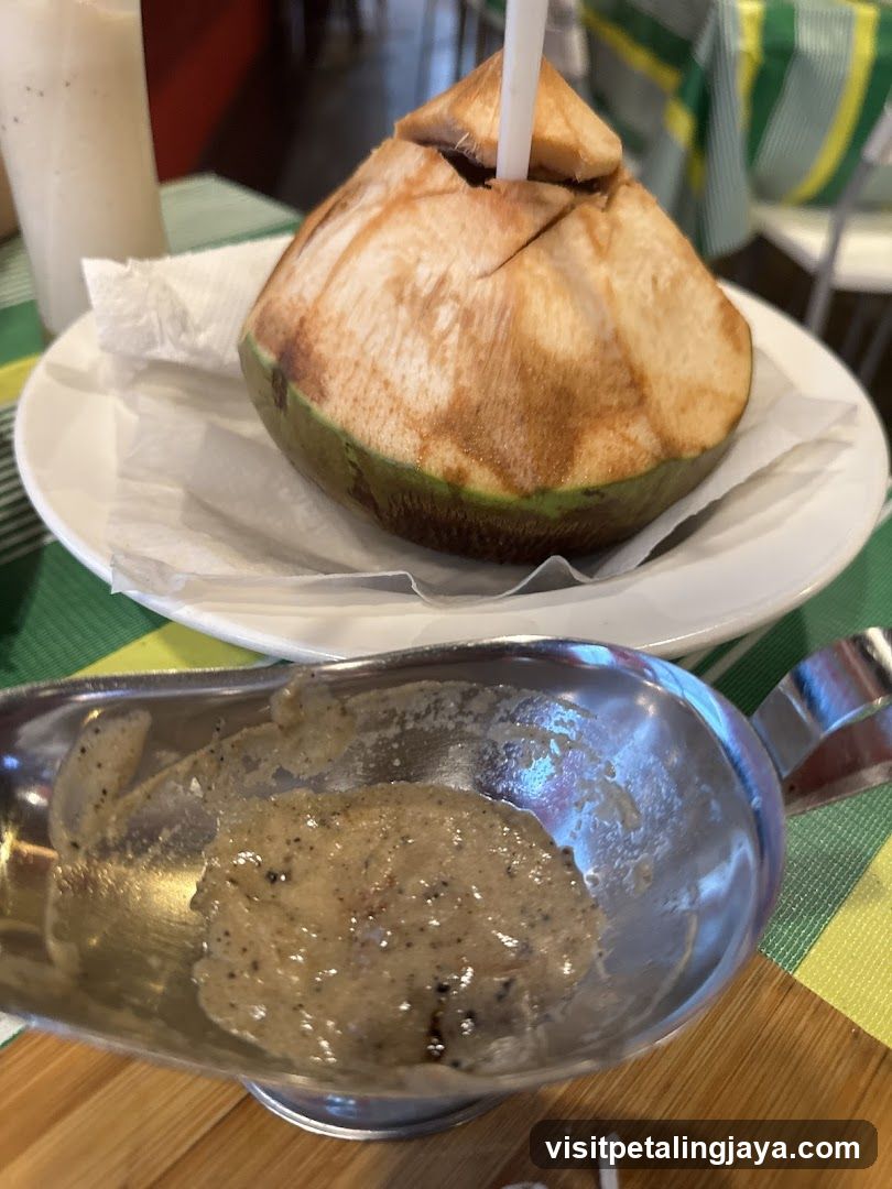 Coconut Drink and Sauce