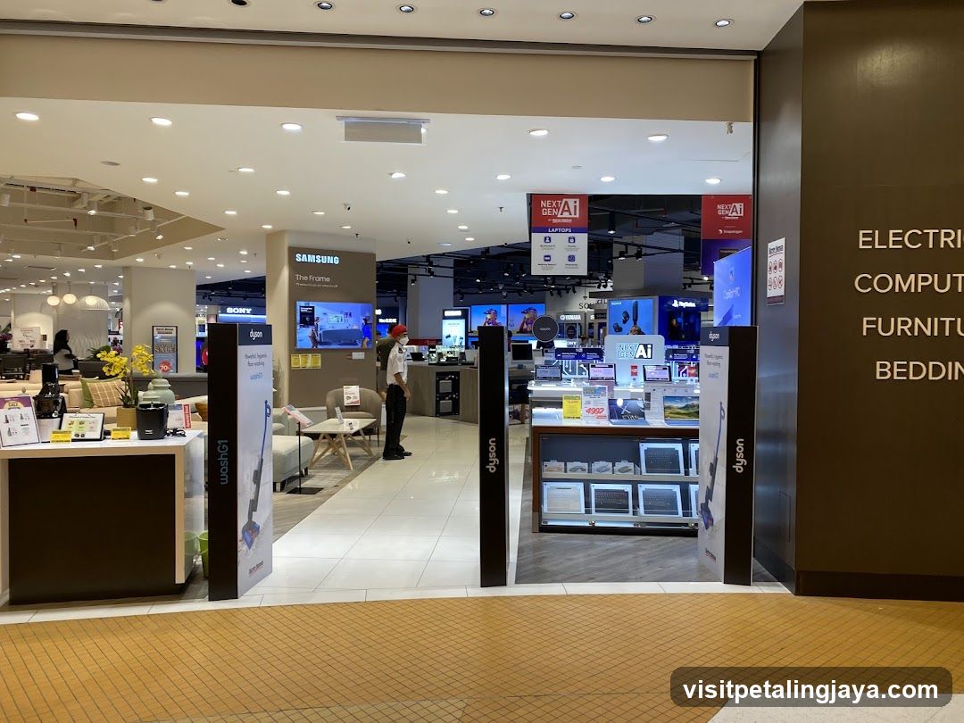 Electronics Store Entrance