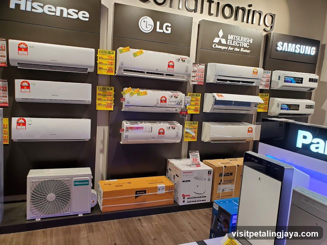 Air Conditioners Display