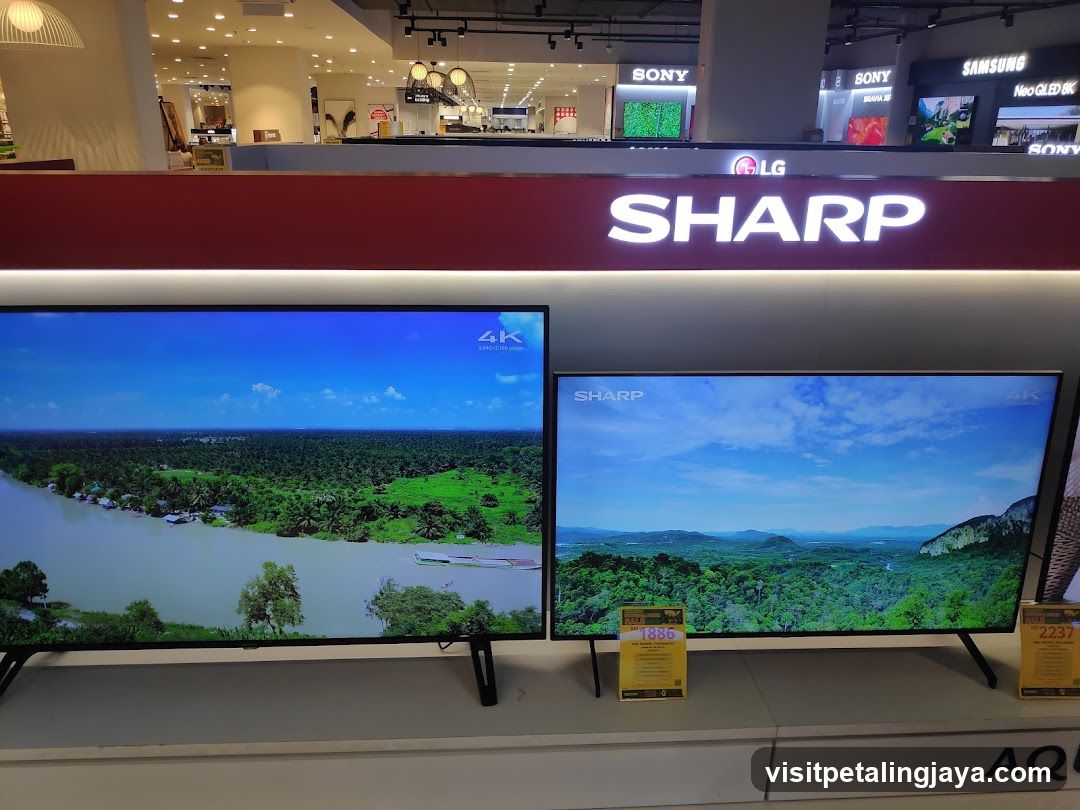 Televisions on Display