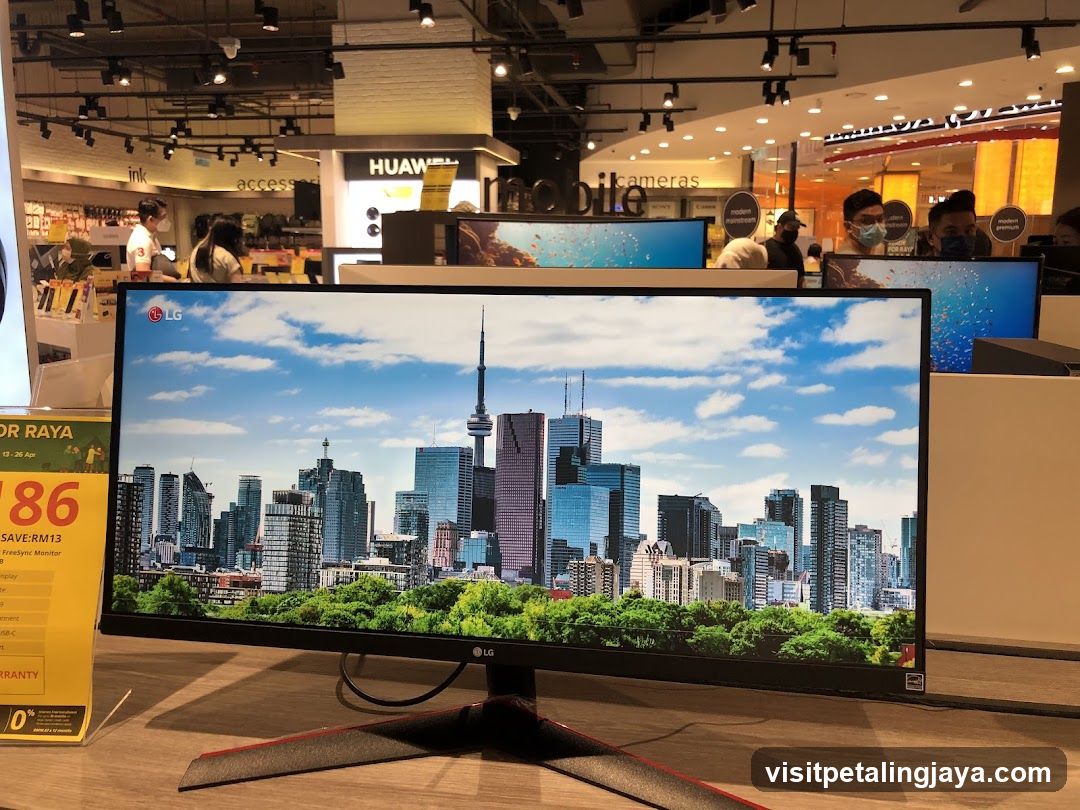 Electronics Store Display