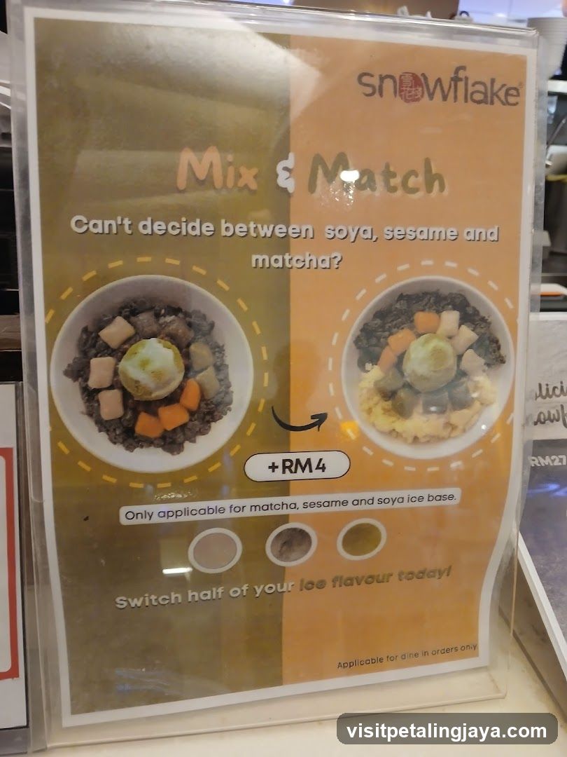 Snowflake Mix & Match Promotion