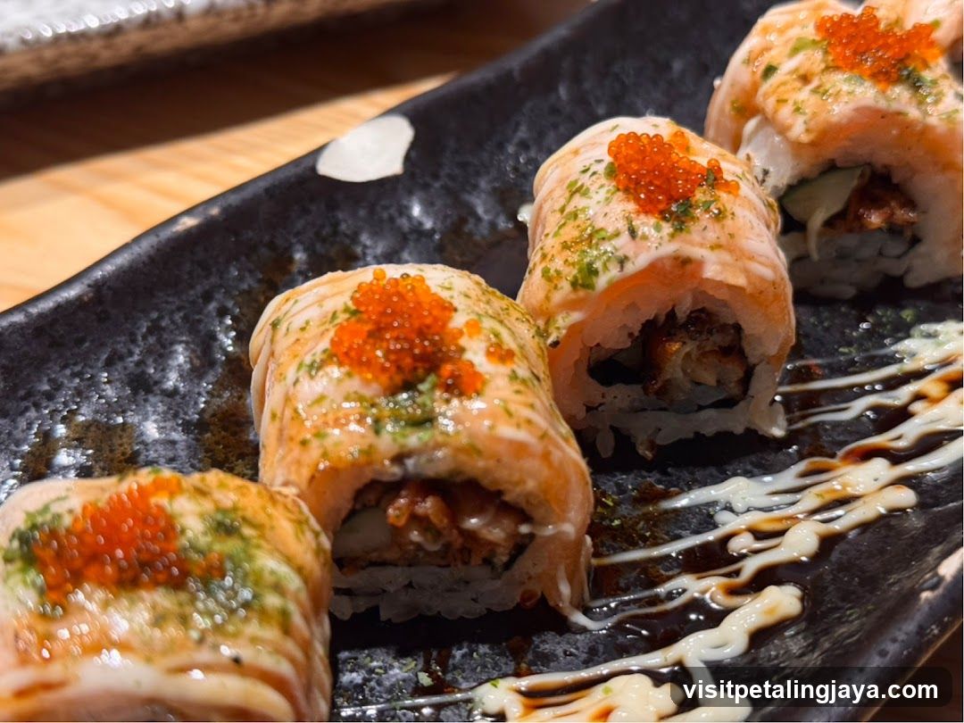 Salmon Sushi Rolls
