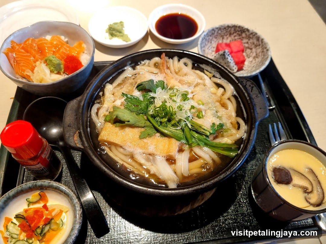 Japanese Udon Set Meal