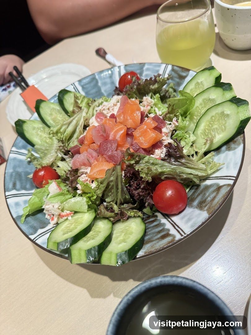 Sashimi Salad