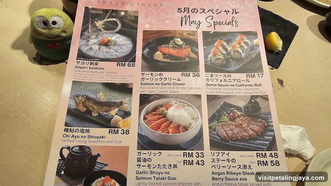 May Specials