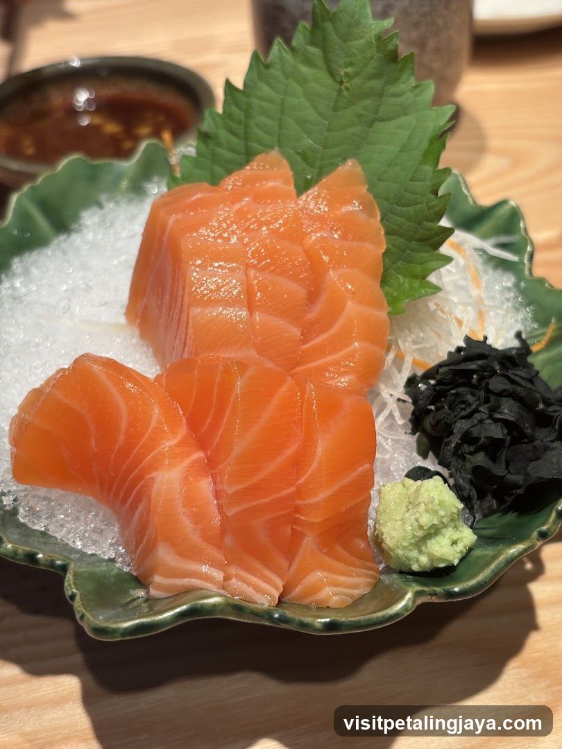 Salmon Sashimi