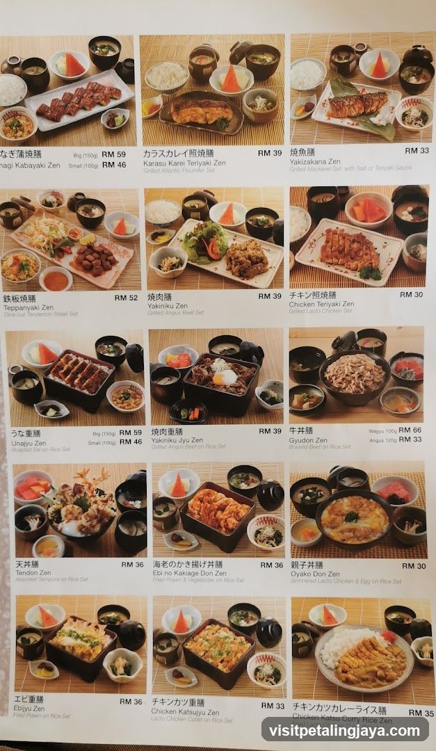 Japanese Set Meals