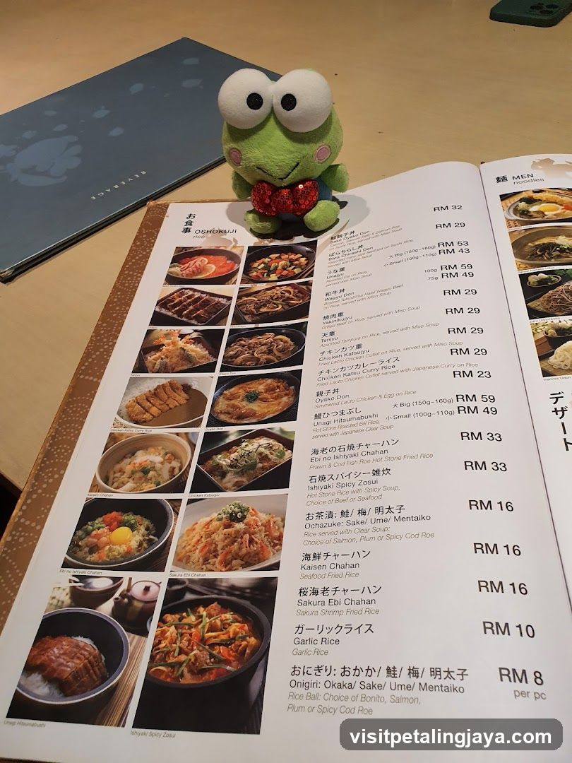 Oshokuji Menu