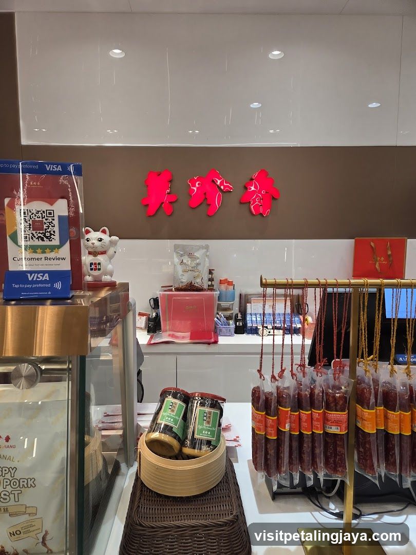 Sausage and Preserved Goods Display