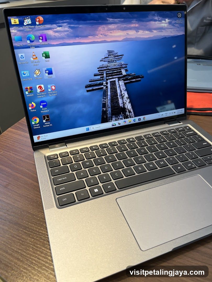 Laptop with Desktop Icons