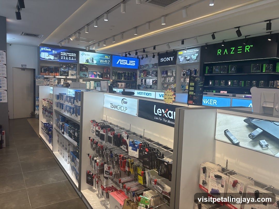 Electronics Store Interior