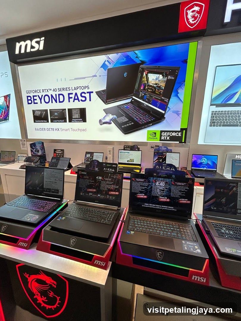 MSI Laptops Display