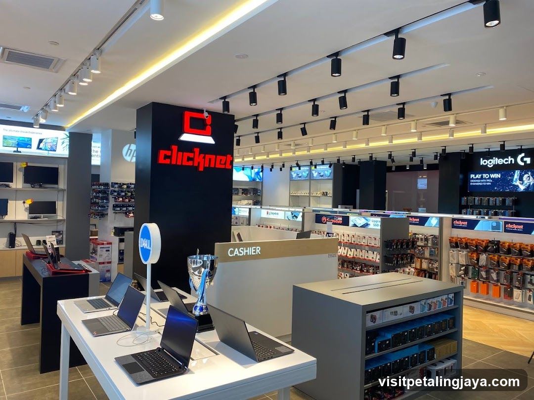 Electronics Store Interior