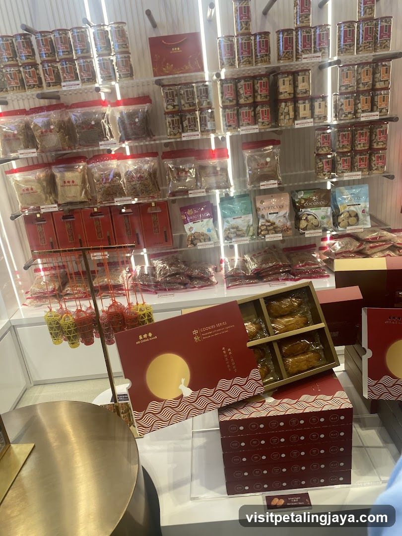 Assortment of Cookies and Snacks