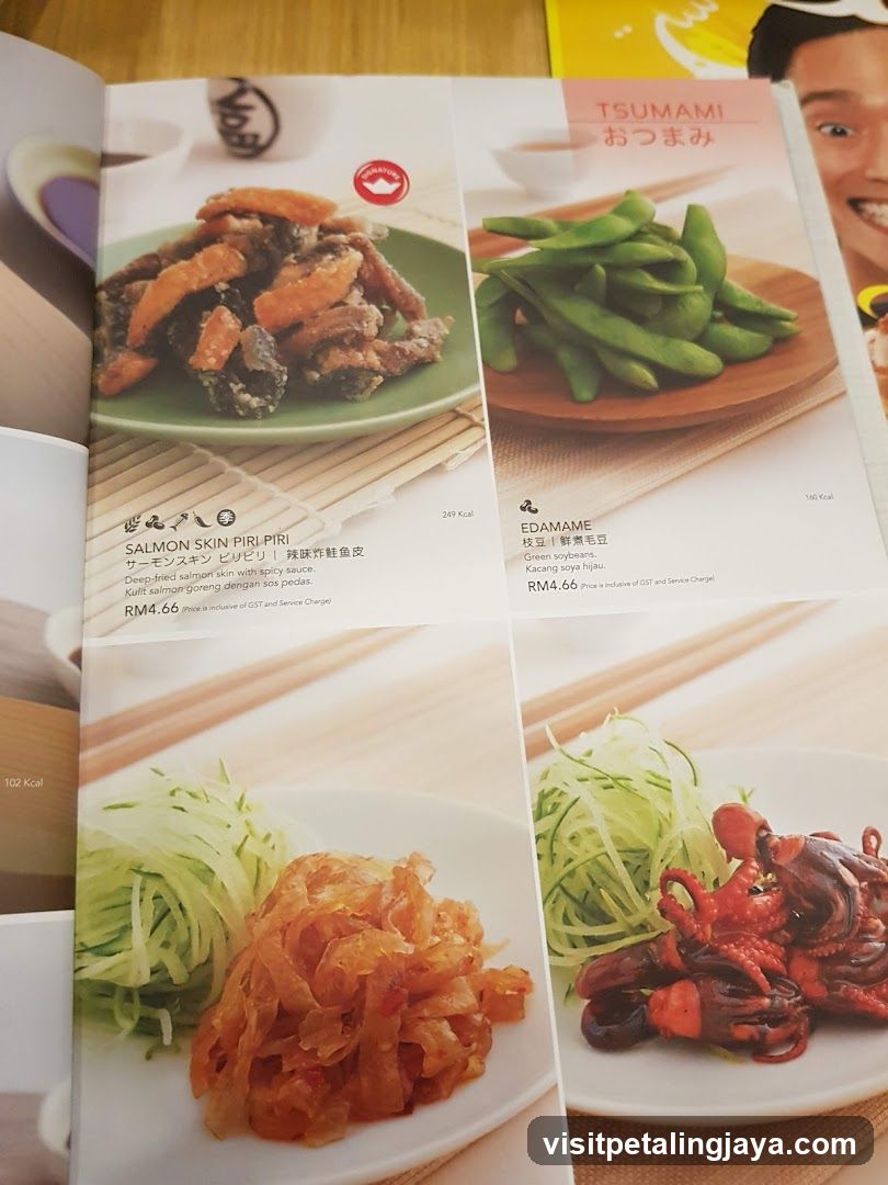 Tsunami Appetizers
