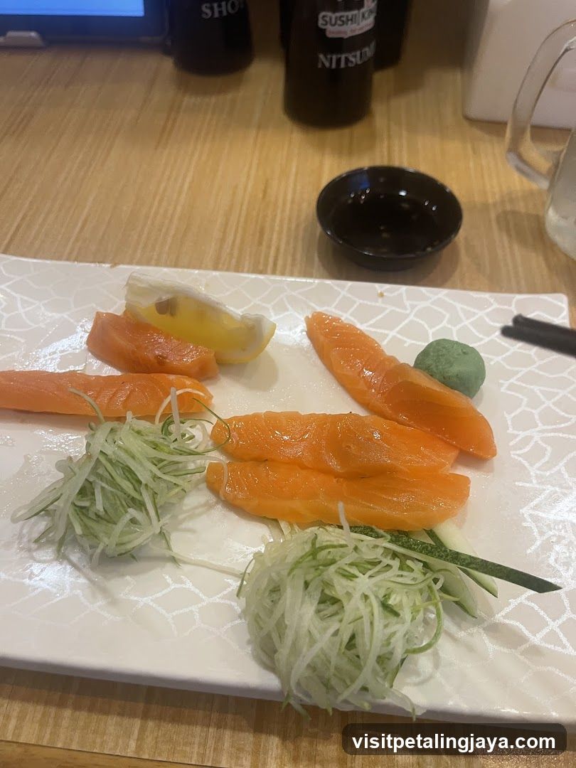 Salmon Sashimi