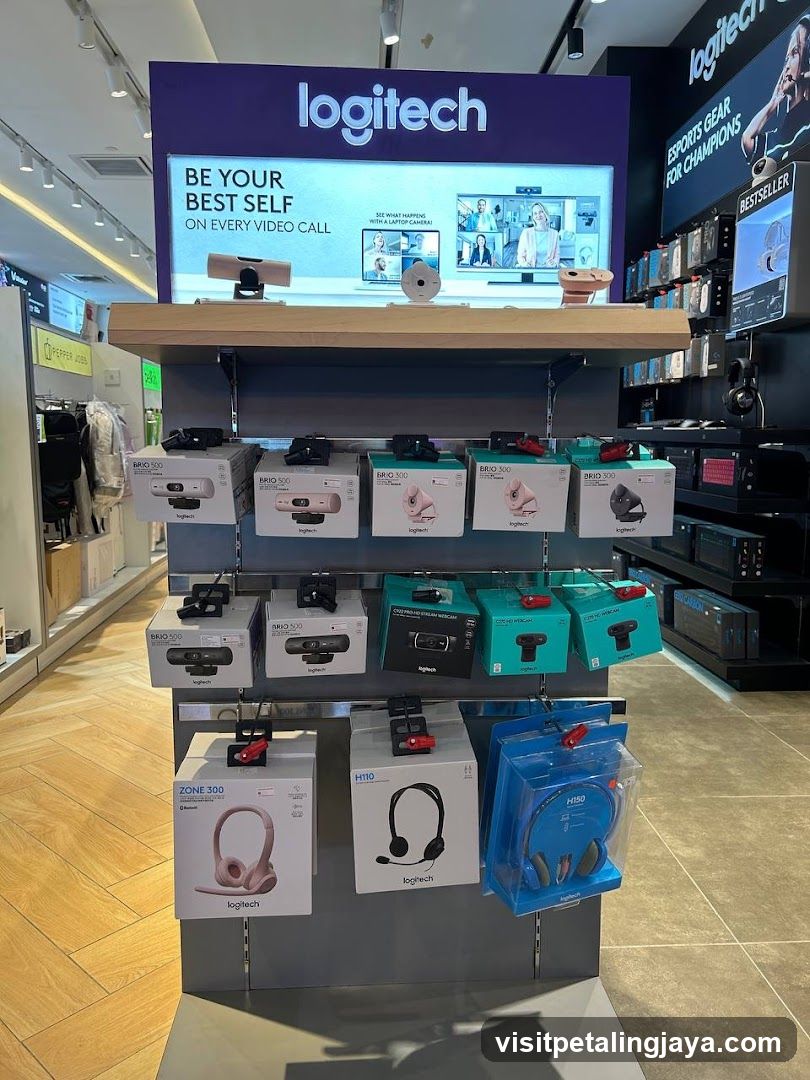 Logitech Products Display