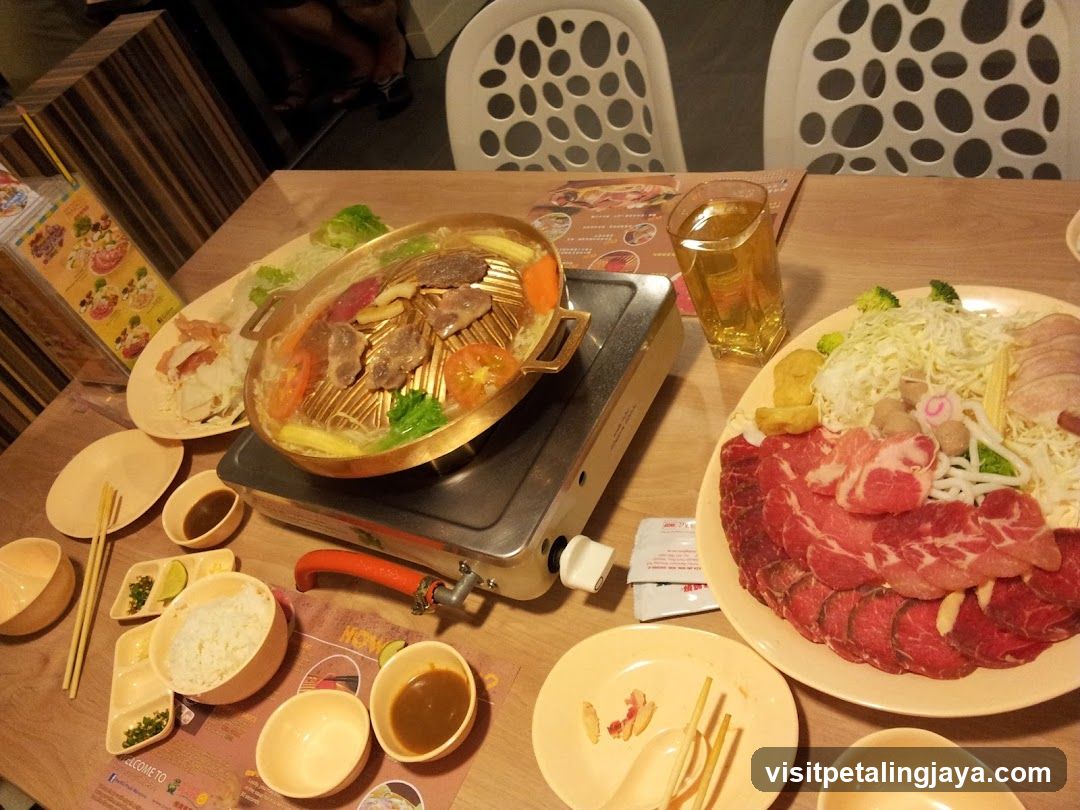 Grill and Food Platter