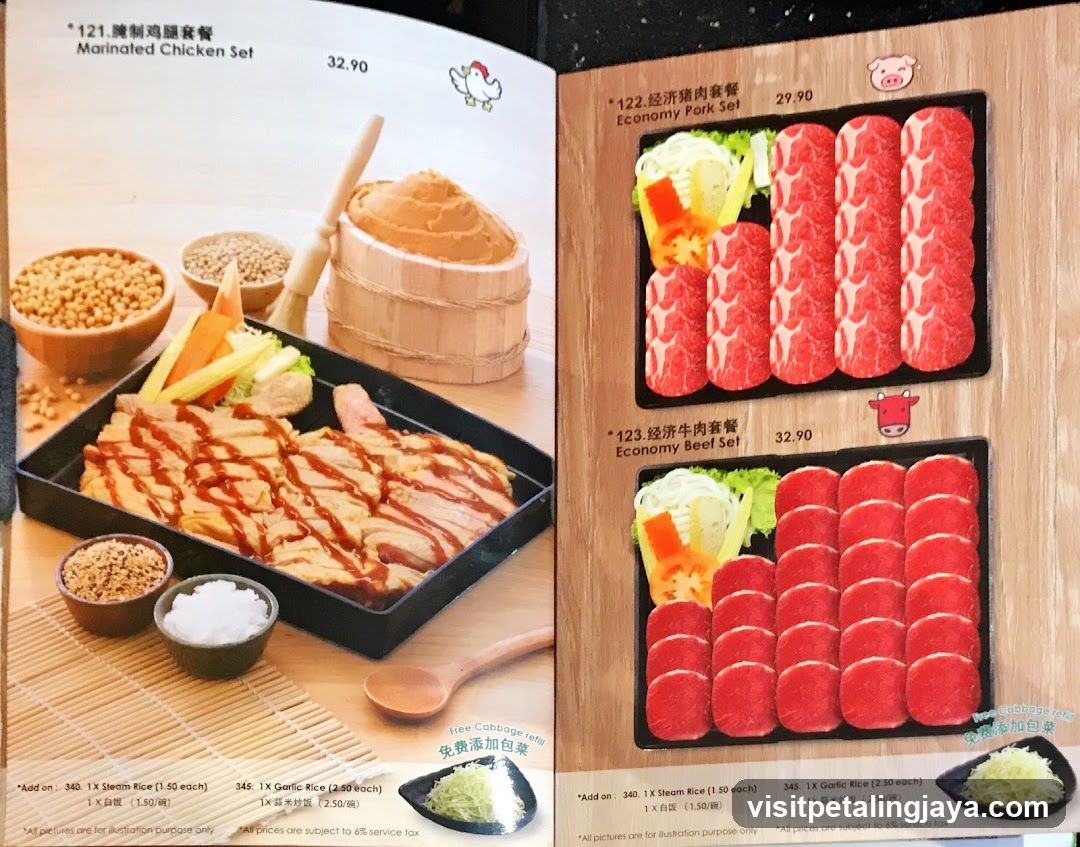Menu Items