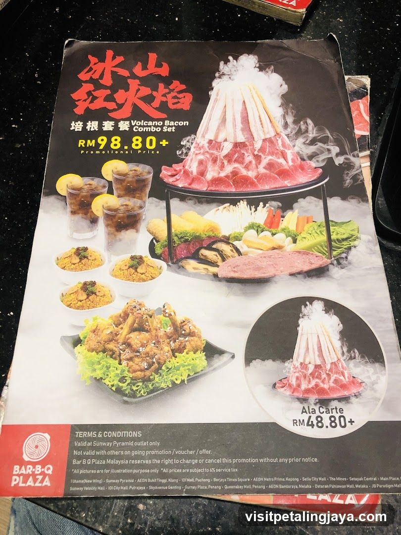 Volcano Bacon Combo Set