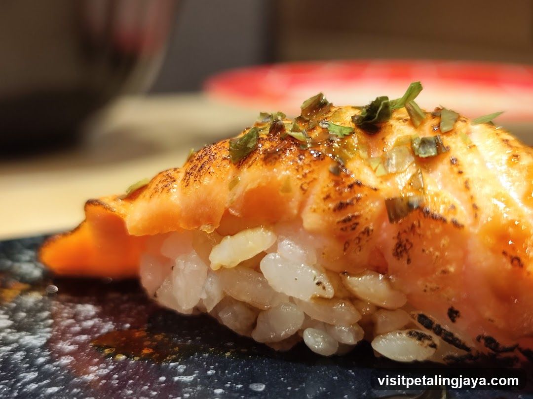 Seared Salmon Sushi