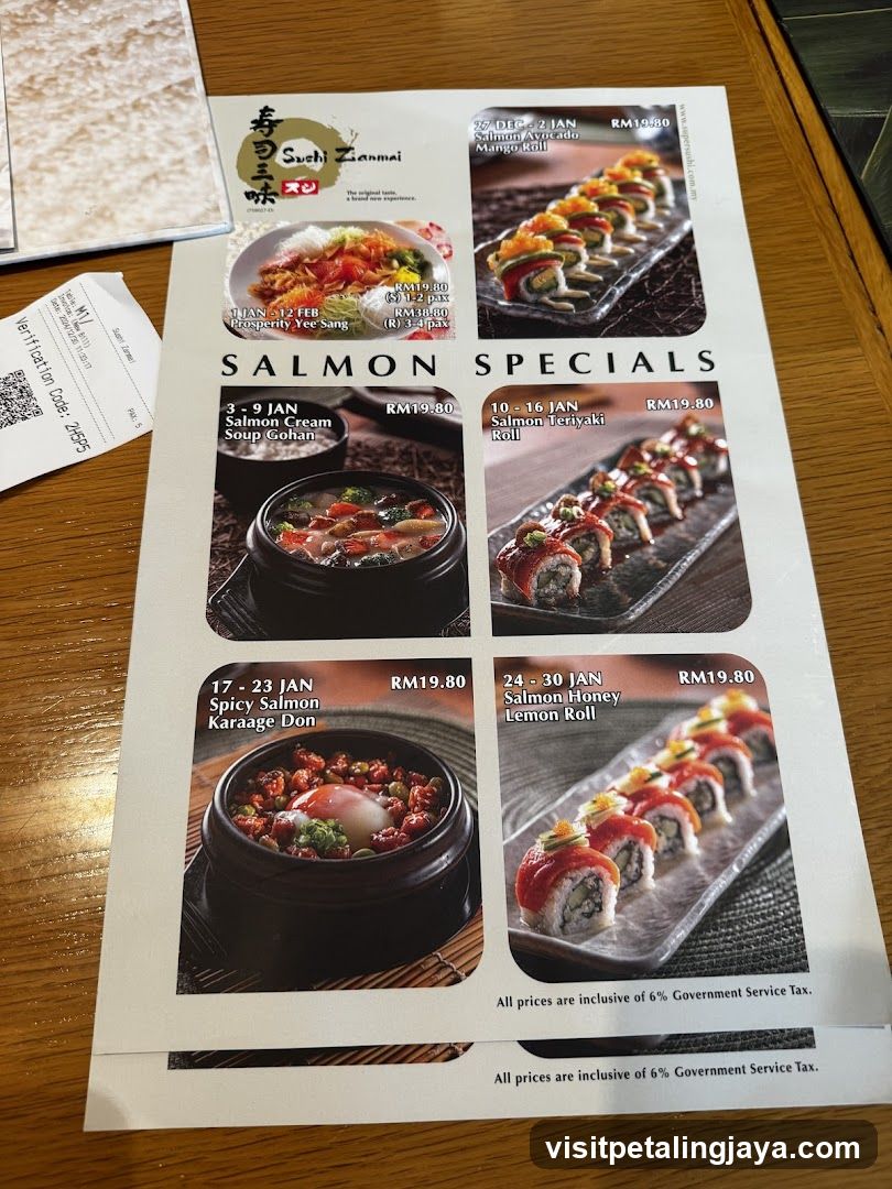 Salmon Specials