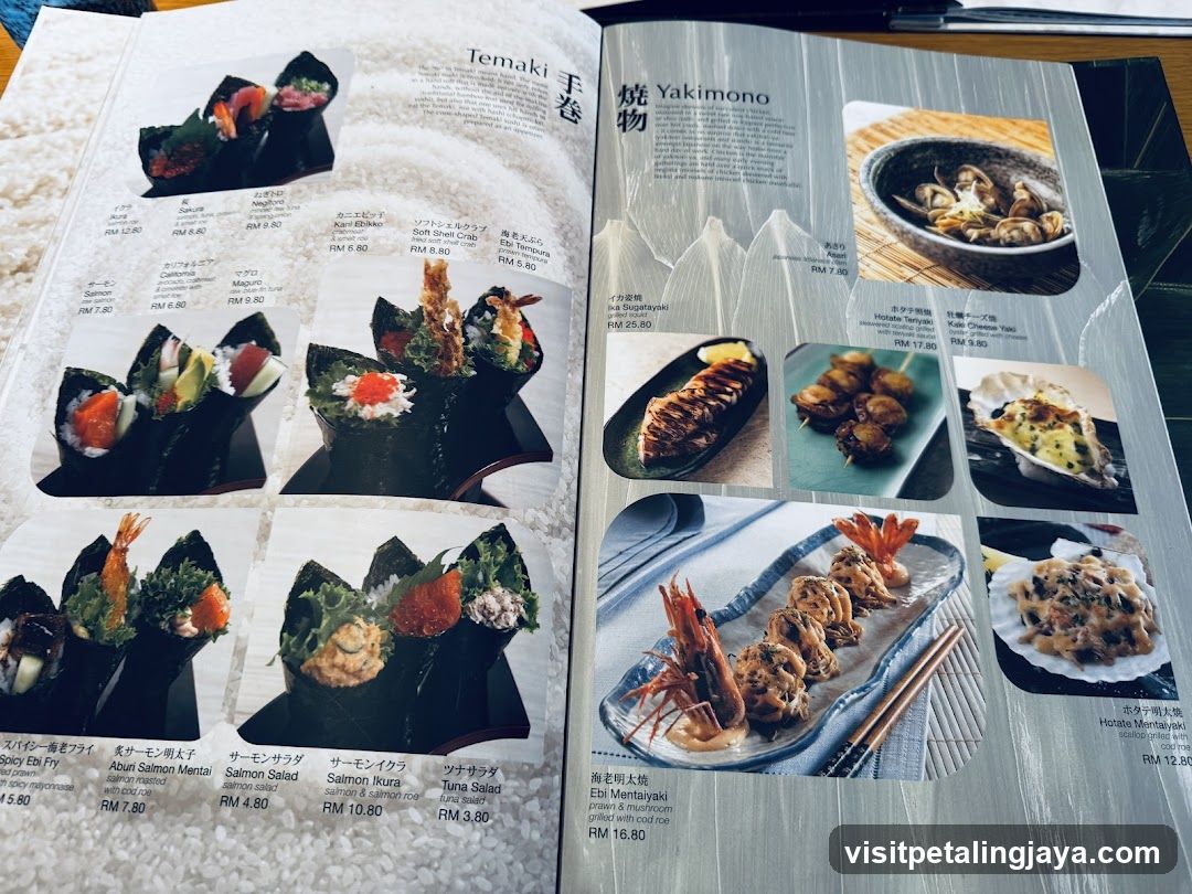 Temaki & Yakimono