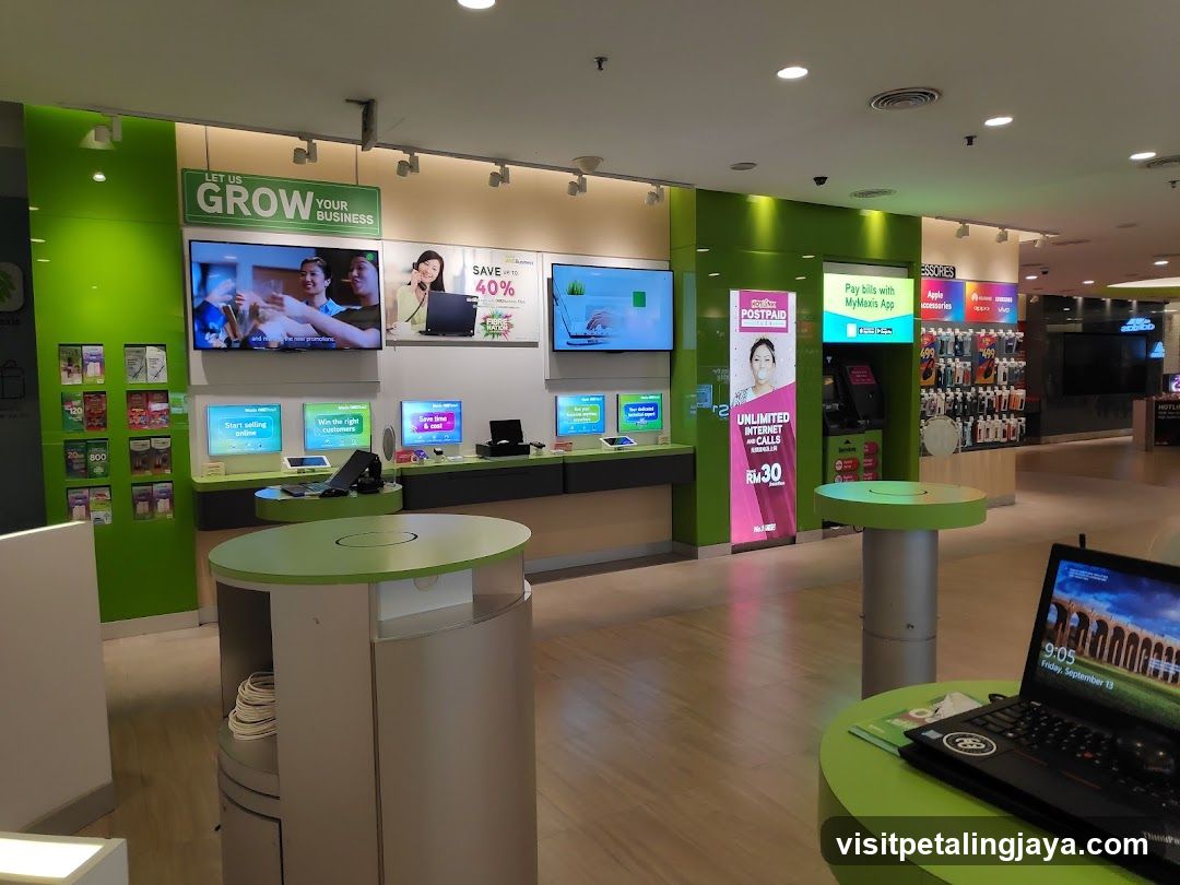 Telecommunications Store Interior