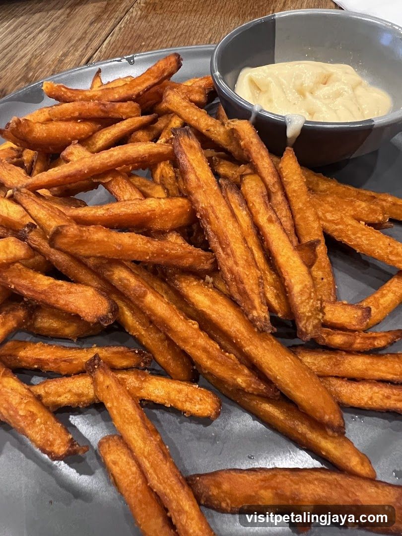 Sweet Potato Fries with Dip