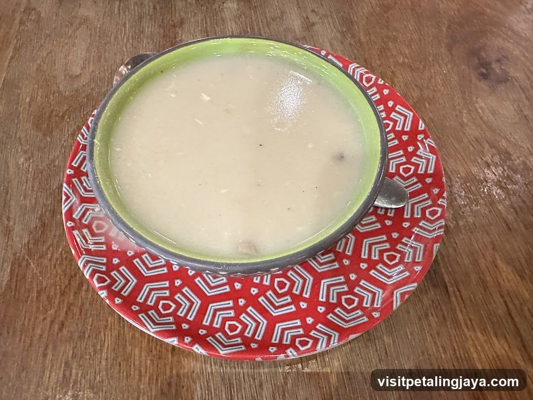 Bowl of Creamy Soup