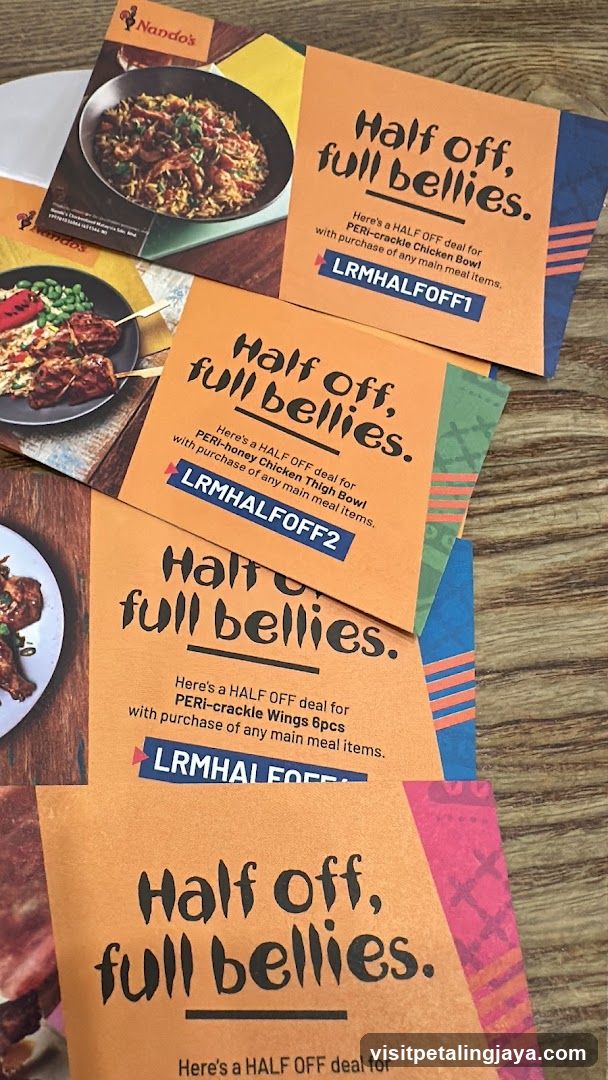 Nando's Half Off Deals