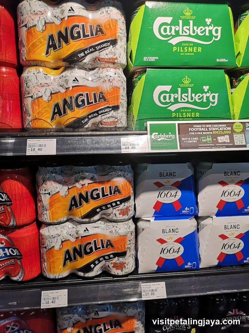 Beer and Shandy Display