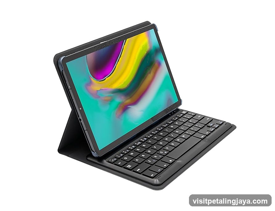 Tablet with Keyboard Case