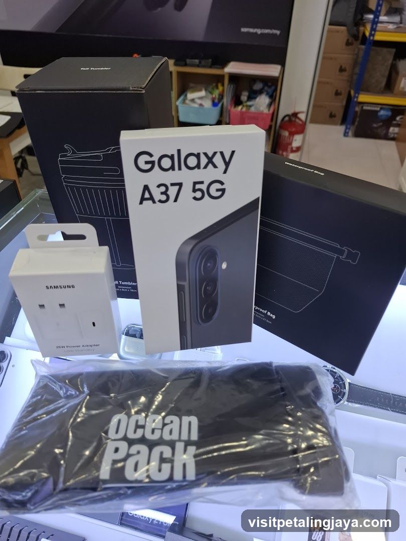 Samsung Galaxy A37 5G and accessories
