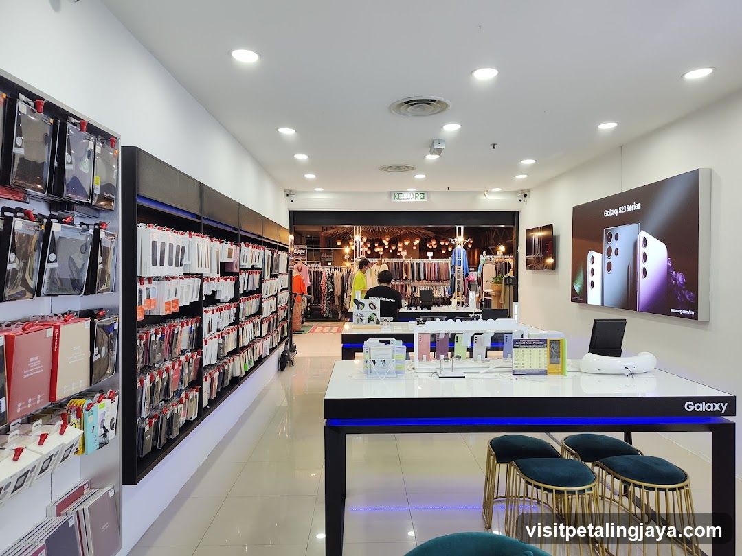 Electronics Store Interior