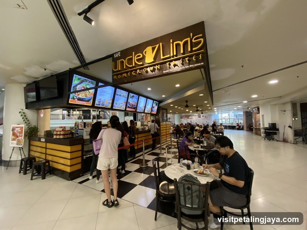 Uncle Lim's Homemade Tastes Food Stall