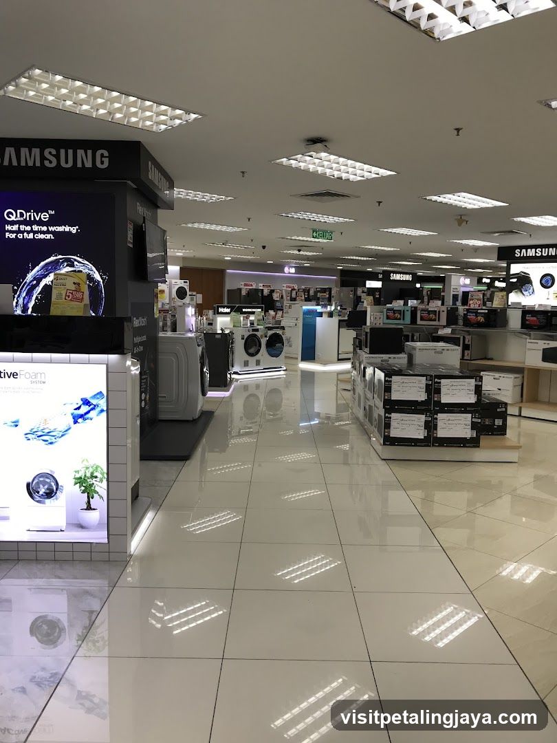 Electronics Store Interior