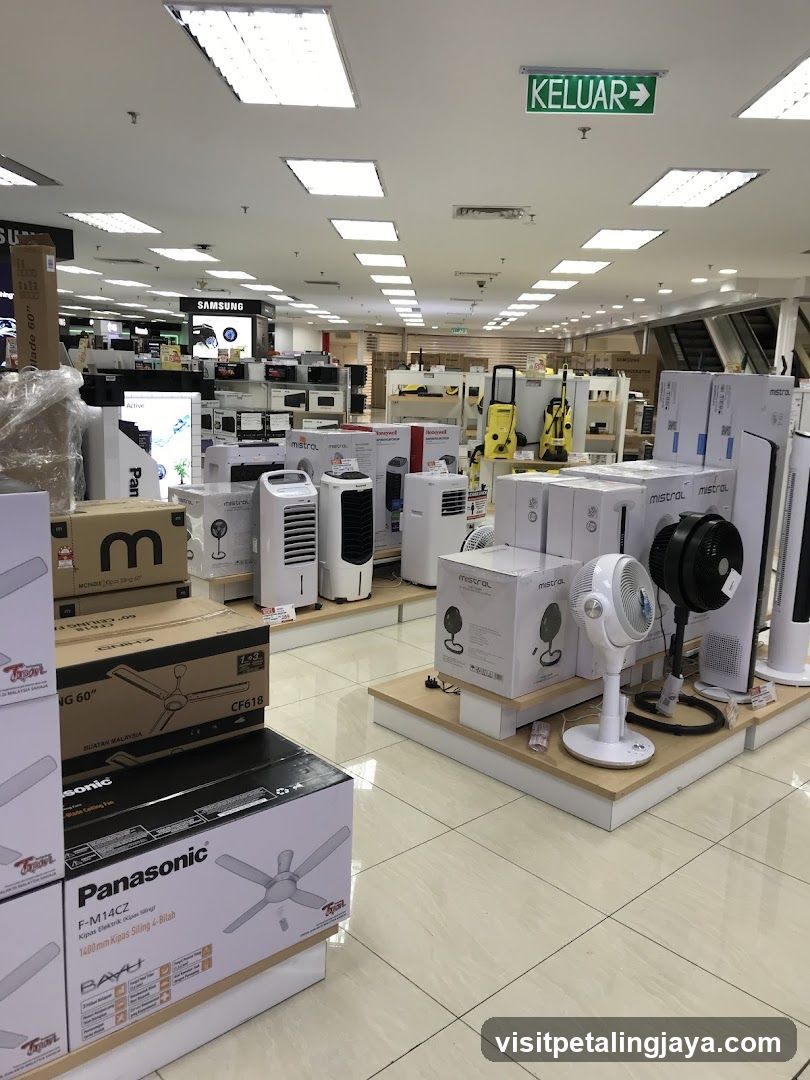 Electronics Store Display