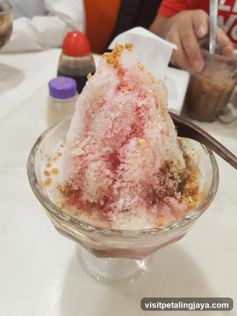 Shaved Ice Dessert