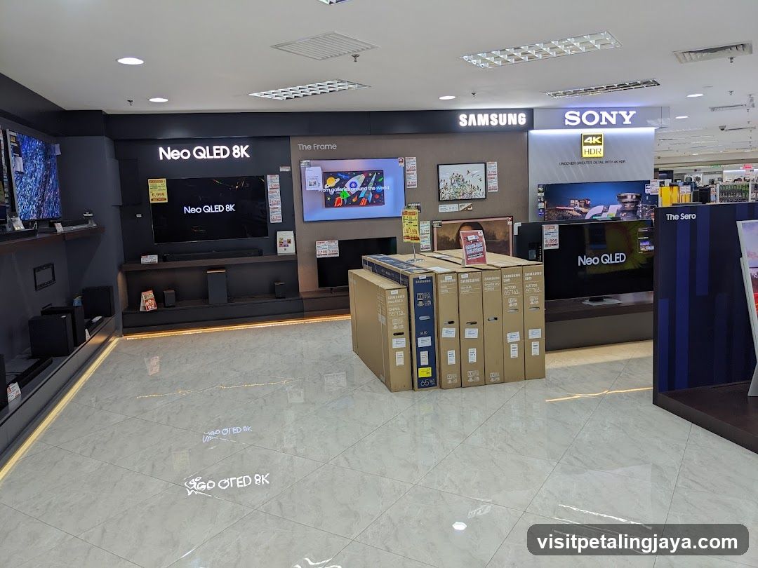 Electronics Store Display