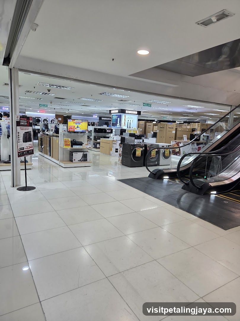 Electronics Store Interior