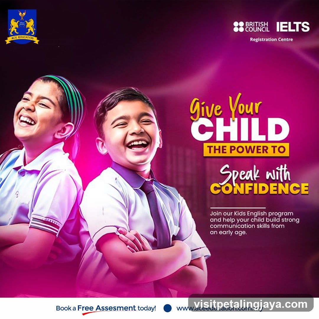 Kids English Program Ad